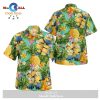Minions Tropical Vacation Green Mi Hawaiian Shirt
