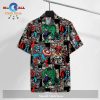 MV MV Comics Venom White & Black T Cool MV Hawaiian Shirt