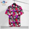 My Hero Academia Midoriya Izuku Floral Blue Green Hawaiian Shirt