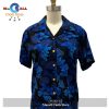 Ohia Black Camp and Shorts Hawaiian Shirt