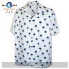 Palm Tree Grove Orange and Shorts Hawaiian Shirt