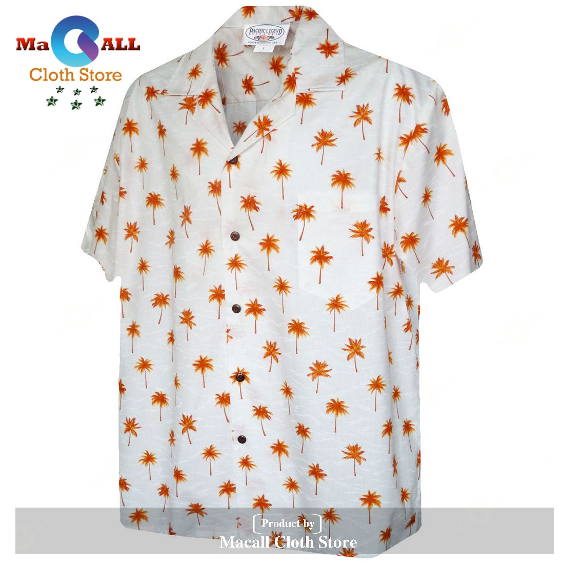 Palm Tree Grove Orange and Shorts Hawaiian Shirt Palm Tree Grove Orange and Shorts Hawaiian Shirt
