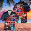 Patriot 4th Of July Eagle Star Honour Adul Full Size Hawaiian Shirt