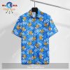 Pokemon Water Pokemon Oshawott Squirtle Totodile Patter Hawaiian Shirt