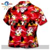 Sunset Waikiki Blue Fitted Women’s and Shorts Hawaiian Shirt