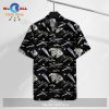 SW Baby Yoda Grogu Cute Tropical Pattern Green Hawaiian Shirt
