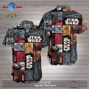 SW Darth Vader Millennium Falcon Grey Aloha Hawaiian Shirt
