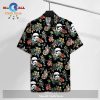 SW SW Character Circles Black White Aloha Hawaiian Shirt