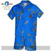 Turtle Time Turquoise Boy’s and Shorts Hawaiian Shirt