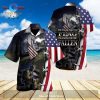 Veteran Aloha Jesus One Nation Under God Cross Hawaiian Shirt