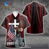 Veteran Eagle Red Hawaiian Shirt