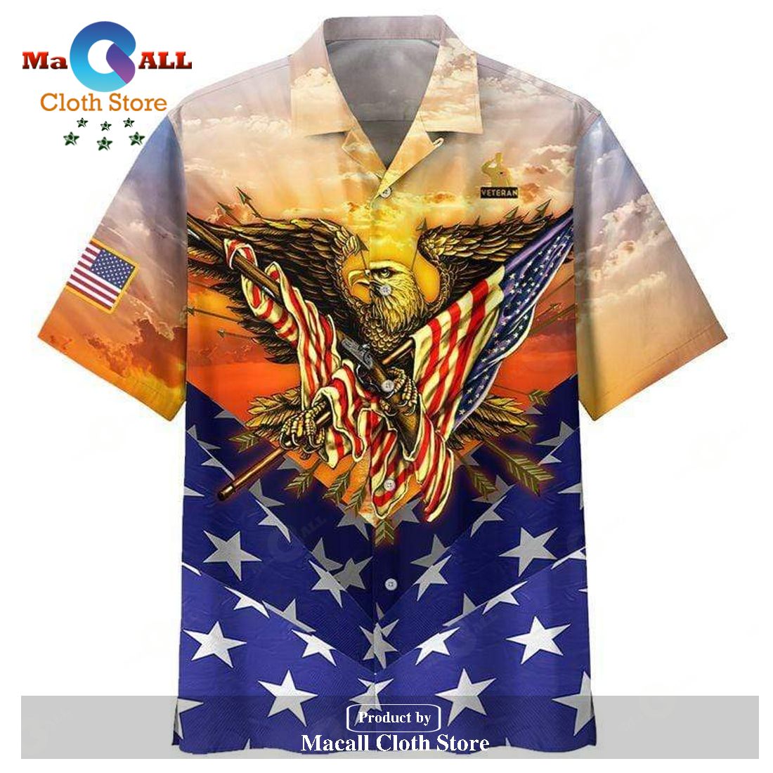 Veteran Honor The Fallen Hawaiian Shirt - Macall Cloth Store ...