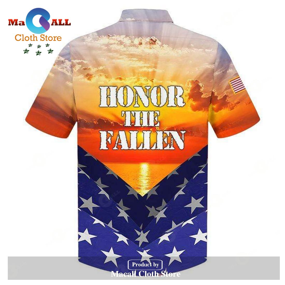 Veteran Honor The Fallen Hawaiian Shirt