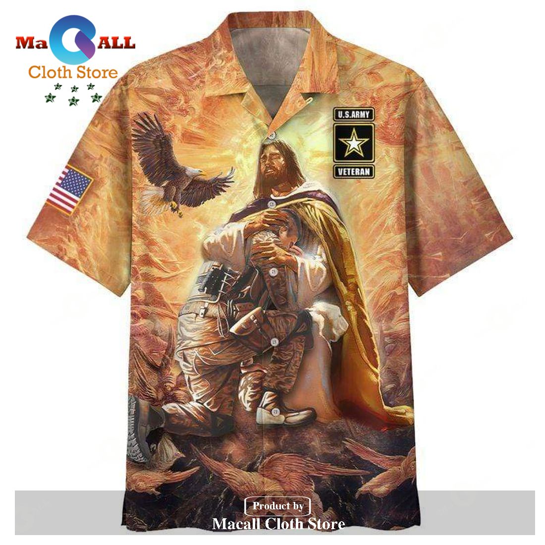 Veteran Jesus save Hawaiian Shirt