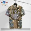 Veteran US Army Uniform Aloha Unisex Full Size Hawaiian Shirt
