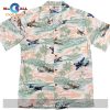 Vintage Pacific Operations Gray and Shorts Hawaiian Shirt