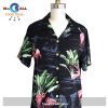 Women’s Calla Lily Purple Camp Hawaiian Shirt and Shorts