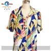 Women’s Heliconia Heaven Red Camp Hawaiian Shirt and Shorts