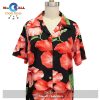 Women’s Star Orchid Black Camp Hawaiian Shirt and Shorts