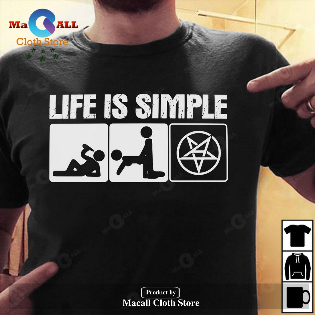Anthrax Simple Life Unisex Classic T-Shirt Hoodie Sweatshirt Anthrax Simple Life Unisex Classic T-Shirt Hoodie Sweatshirt