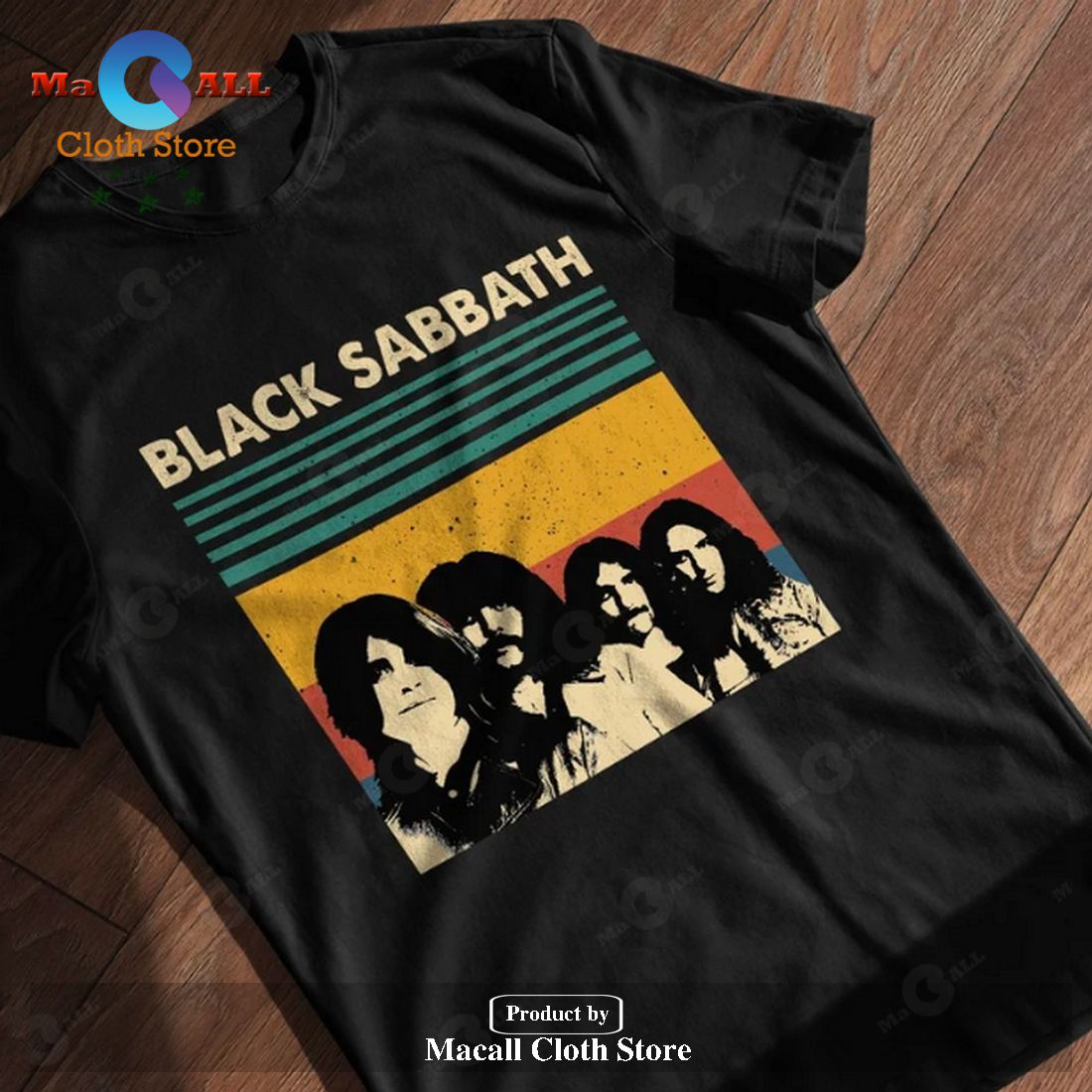Black Sabbath Unisex Classic Tee T-Shirt Hoodie Sweatshirt