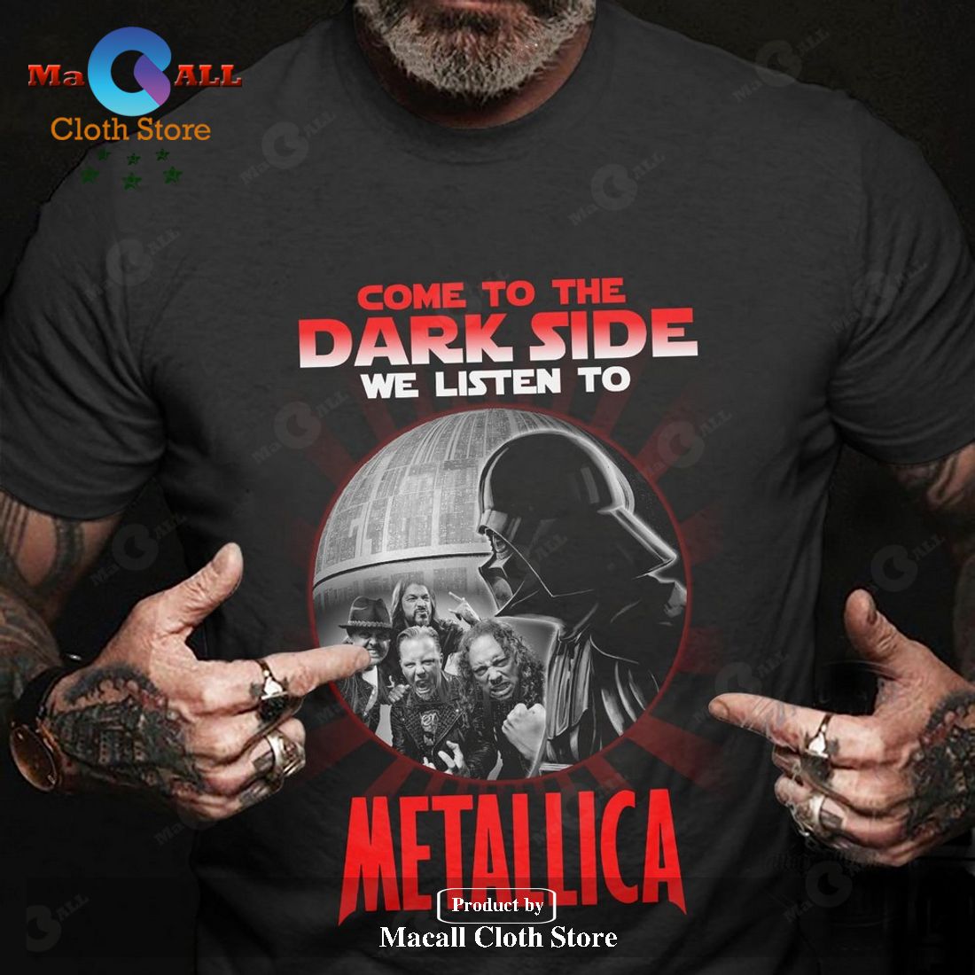 Come To The Dark Side We Listen To Metallica Unisex Classic T-Shirt Hoodie Sweatshirt Come To The Dark Side We Listen To Metallica Unisex Classic T-Shirt Hoodie Sweatshirt
