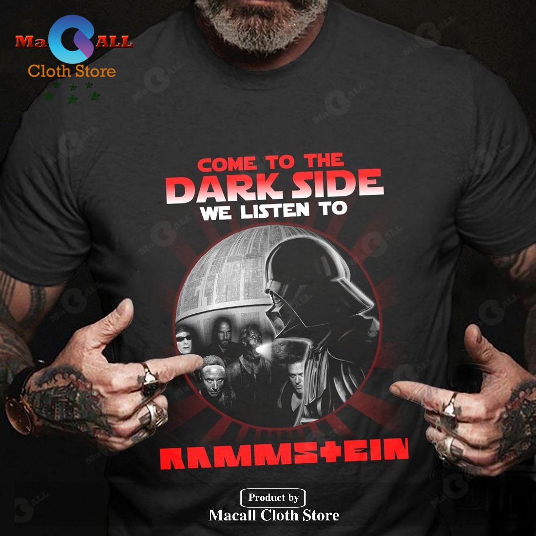 Come To The Dark Side We Listen To Rammstein Unisex Classic T-Shirt Hoodie Sweatshirt Come To The Dark Side We Listen To Rammstein Unisex Classic T-Shirt Hoodie Sweatshirt