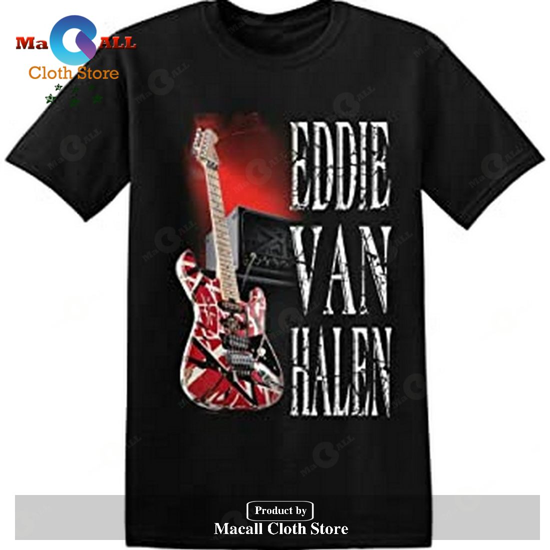 Eddie Van Halen Unisex Classic Tee T-Shirt Hoodie Sweatshirt