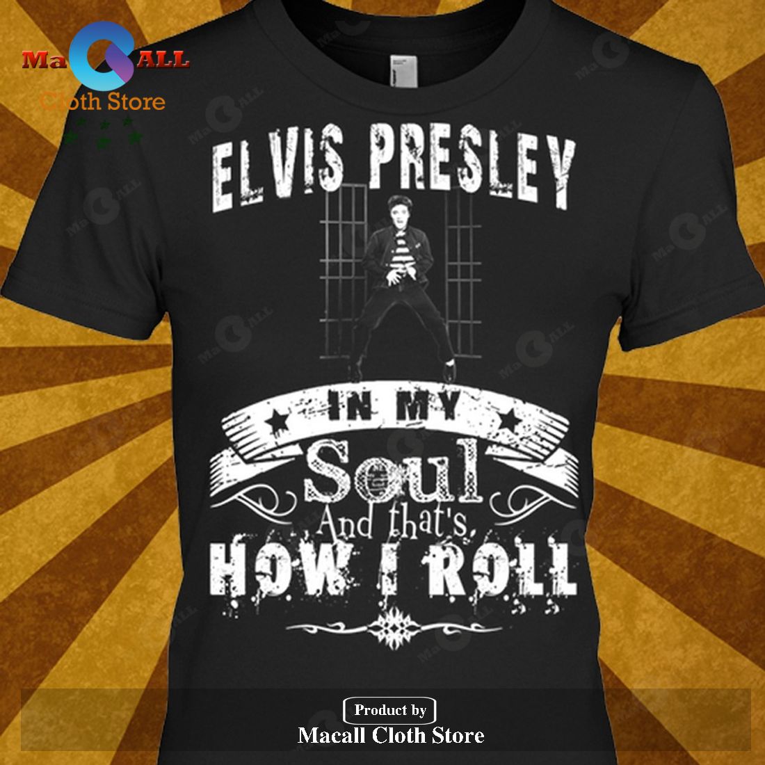 Elvis Presley Unisex Classic New Tee Trend T-Shirt Hoodie Sweatshirt