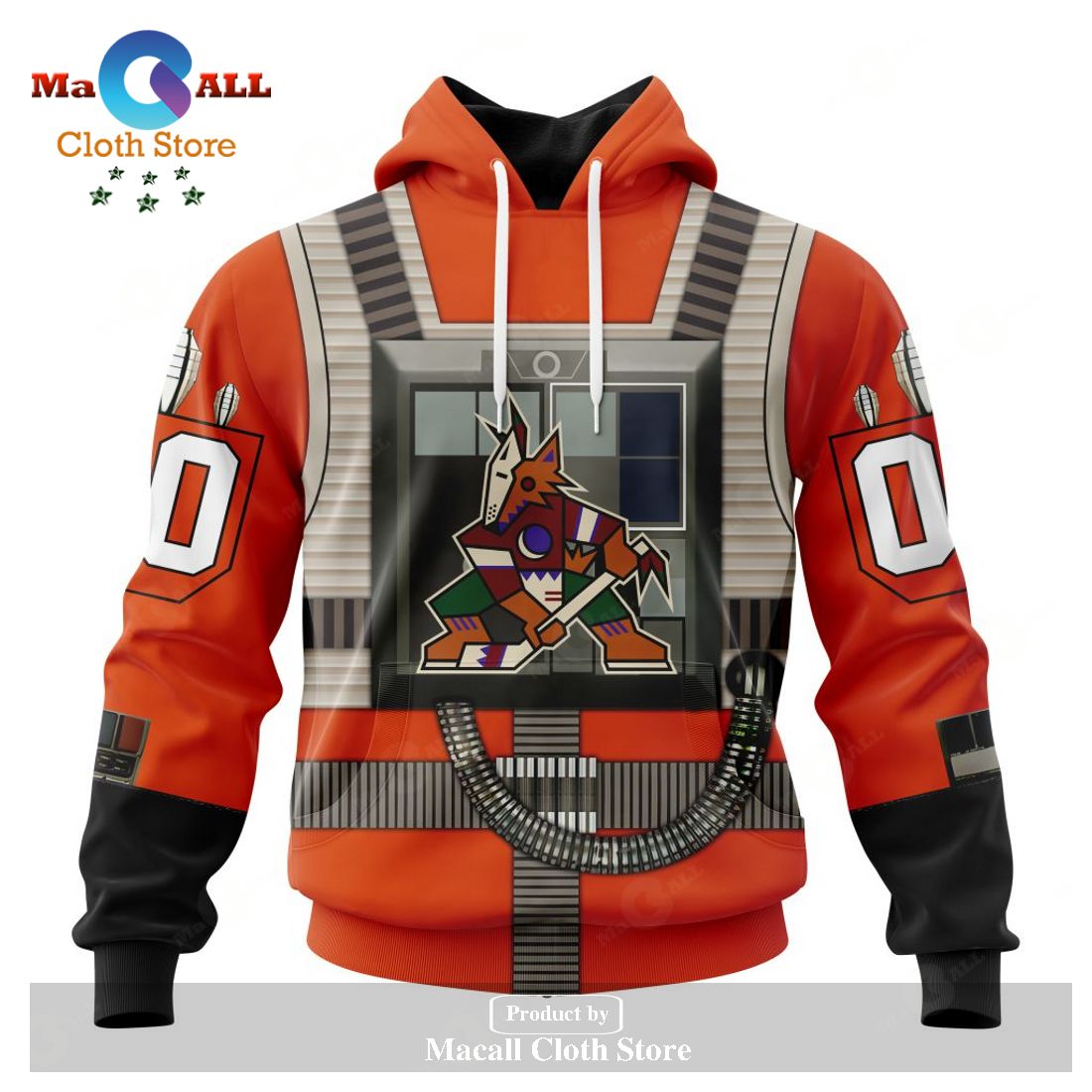 Personalized NHL Arizona Coyotes Star Wars Rebel Pilot Design Hoodie Sweatshirt 3D LIMITED EDITION Personalized NHL Arizona Coyotes Star Wars Rebel Pilot Design Hoodie Sweatshirt 3D LIMITED EDITION