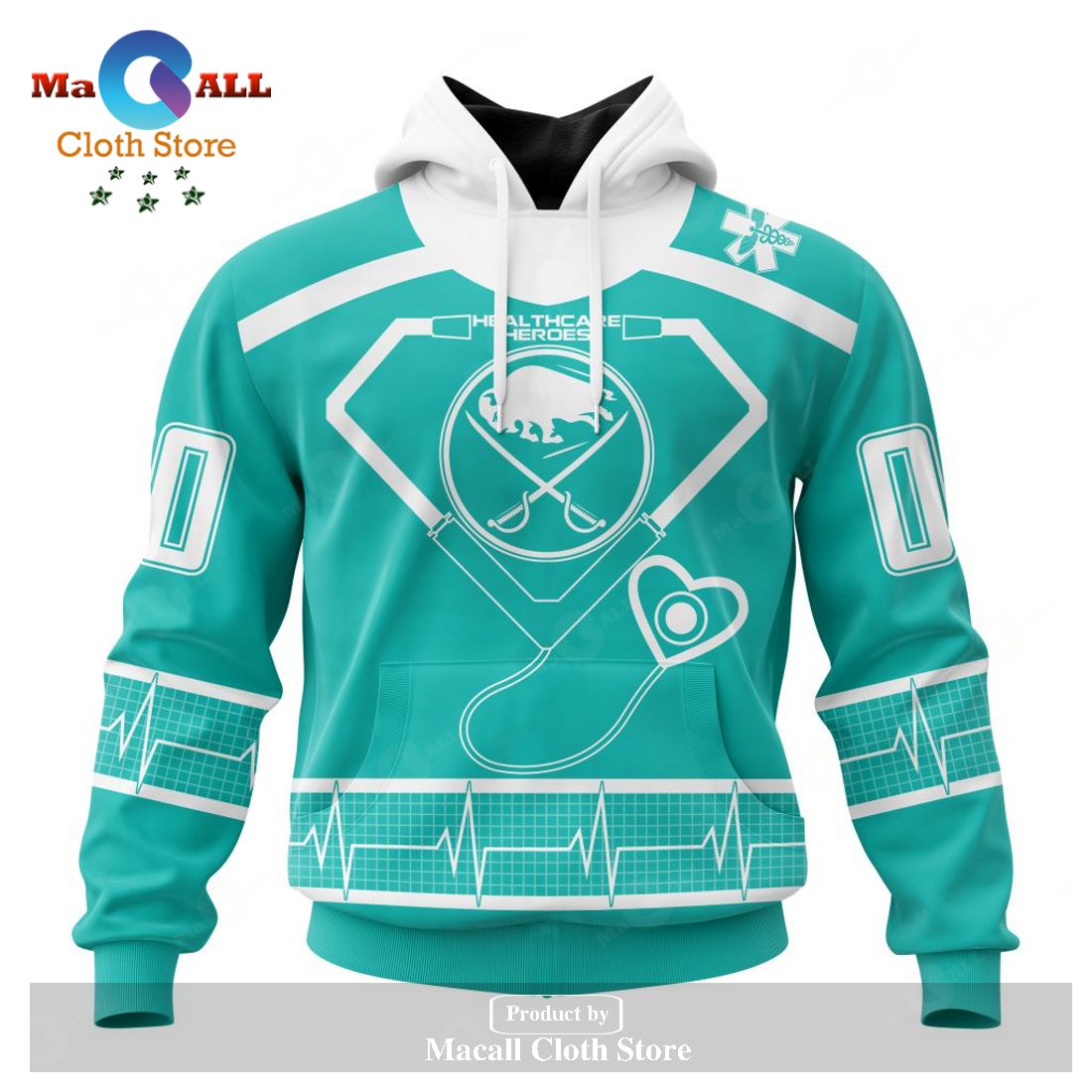 Personalized NHL Buffalo Sabres Special Design Honoring Healthcare Heroes Hoodie Sweatshirt 3D LIMITED EDITION Personalized NHL Buffalo Sabres Special Design Honoring Healthcare Heroes Hoodie Sweatshirt 3D LIMITED EDITION
