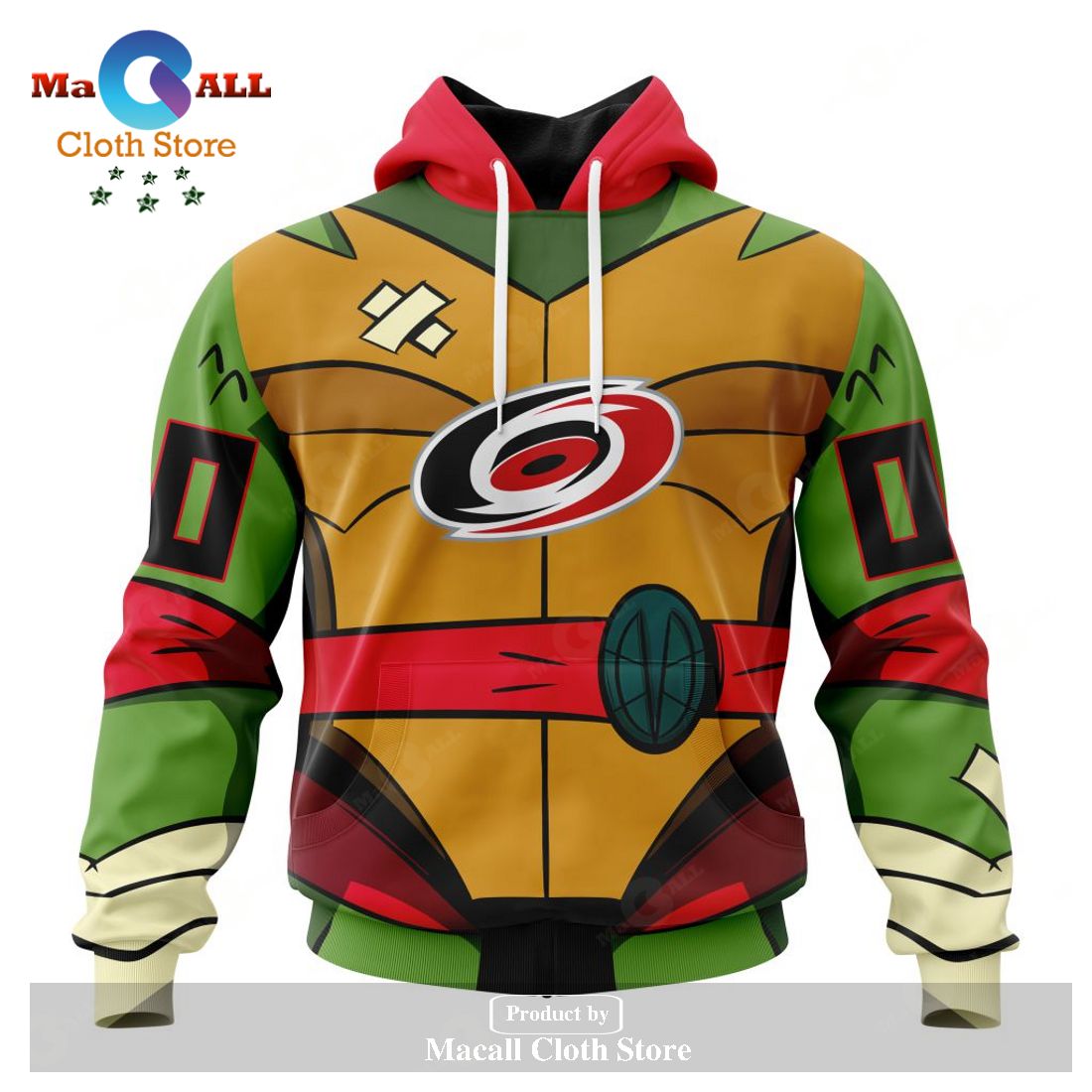 Personalized NHL Carolina Hurricanes Special Teenage Mutant Ninja Turtles Design Hoodie Sweatshirt 3D LIMITED EDITION Personalized NHL Carolina Hurricanes Special Teenage Mutant Ninja Turtles Design Hoodie Sweatshirt 3D LIMITED EDITION