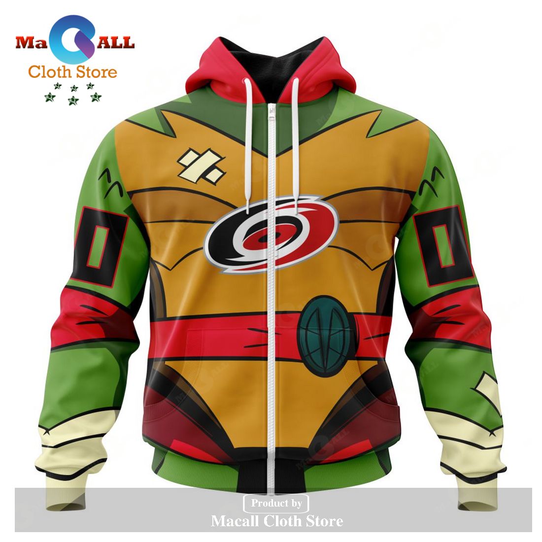 Personalized NHL Carolina Hurricanes Special Teenage Mutant Ninja Turtles Design Hoodie Sweatshirt 3D LIMITED EDITION Personalized NHL Carolina Hurricanes Special Teenage Mutant Ninja Turtles Design Hoodie Sweatshirt 3D LIMITED EDITION