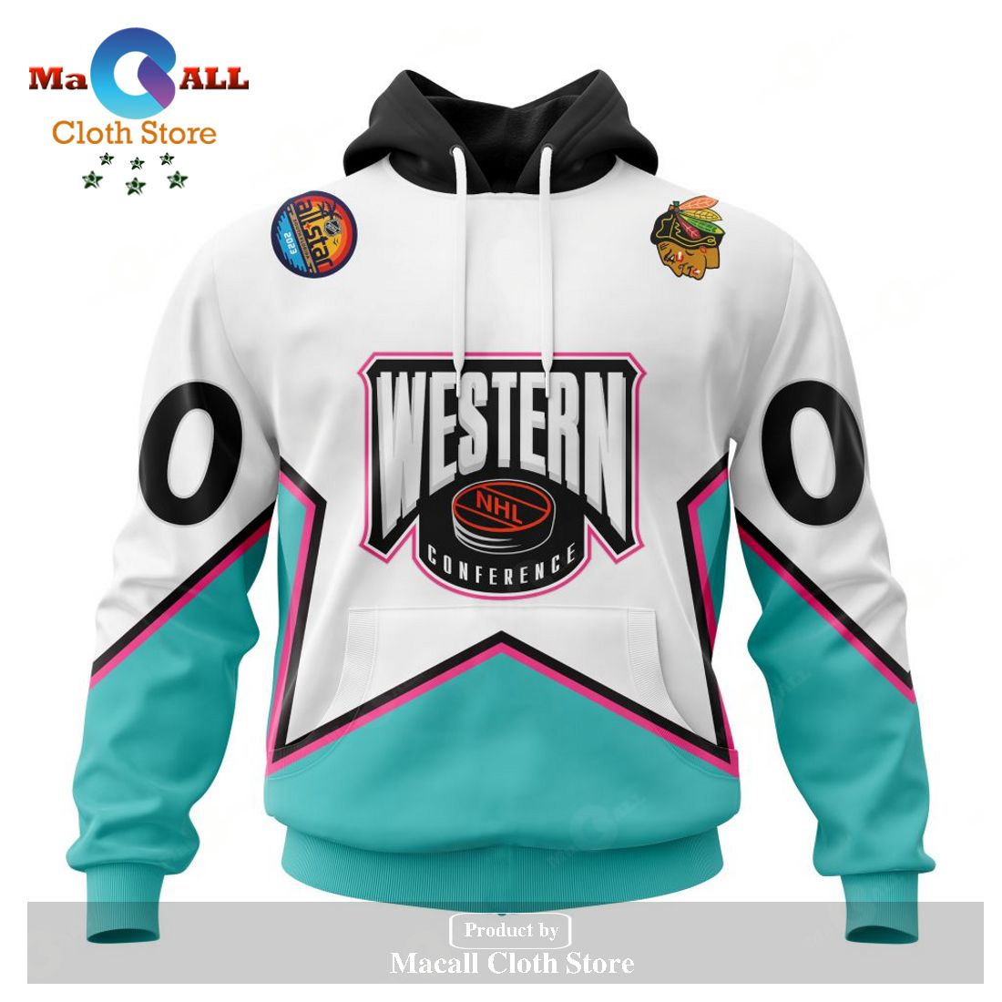 Personalized NHL Chicago Blackhawks All-Star Western Conference 2023 Hoodie Sweatshirt 3D LIMITED EDITION Personalized NHL Chicago Blackhawks All-Star Western Conference 2023 Hoodie Sweatshirt 3D LIMITED EDITION