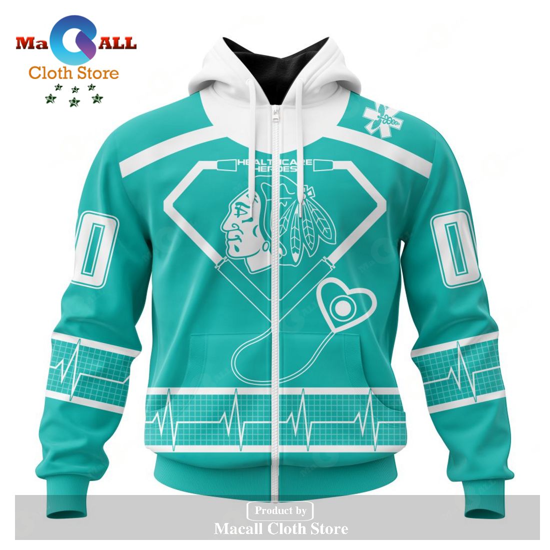 Personalized NHL Chicago Blackhawks Special Design Honoring Healthcare Heroes Hoodie Sweatshirt 3D LIMITED EDITION Personalized NHL Chicago Blackhawks Special Design Honoring Healthcare Heroes Hoodie Sweatshirt 3D LIMITED EDITION