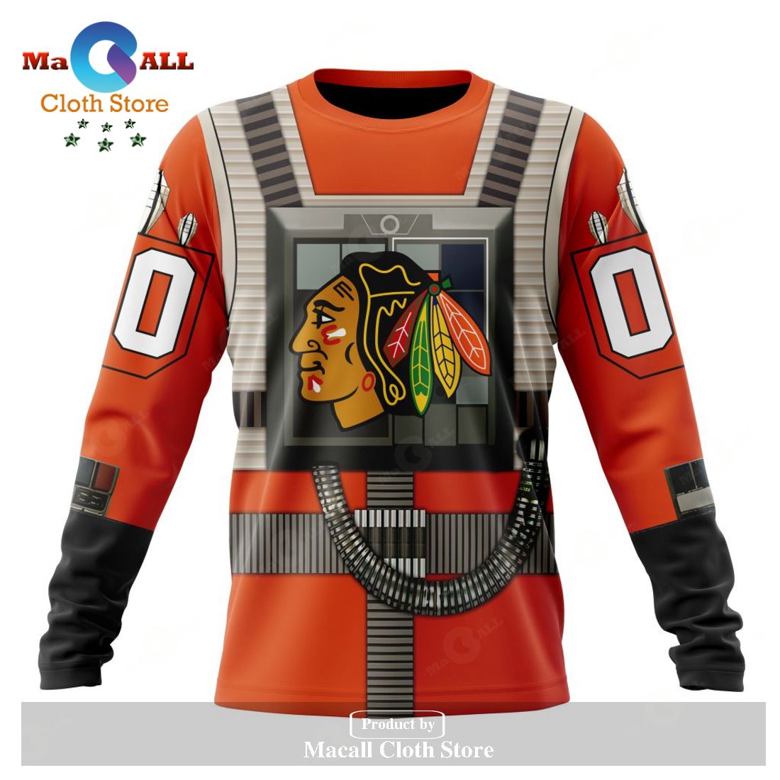 Personalized NHL Chicago Blackhawks Star Wars Rebel Pilot Design Hoodie Sweatshirt 3D LIMITED EDITION Personalized NHL Chicago Blackhawks Star Wars Rebel Pilot Design Hoodie Sweatshirt 3D LIMITED EDITION