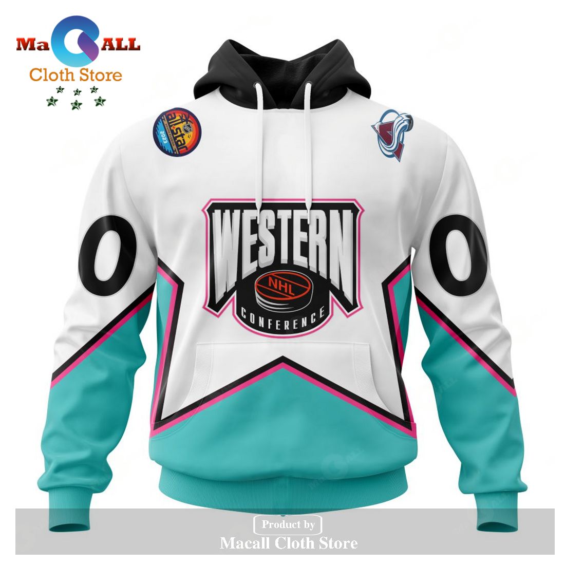 Personalized NHL Colorado Avalanche All-Star Western Conference 2023 Hoodie Sweatshirt 3D LIMITED EDITION Personalized NHL Colorado Avalanche All-Star Western Conference 2023 Hoodie Sweatshirt 3D LIMITED EDITION