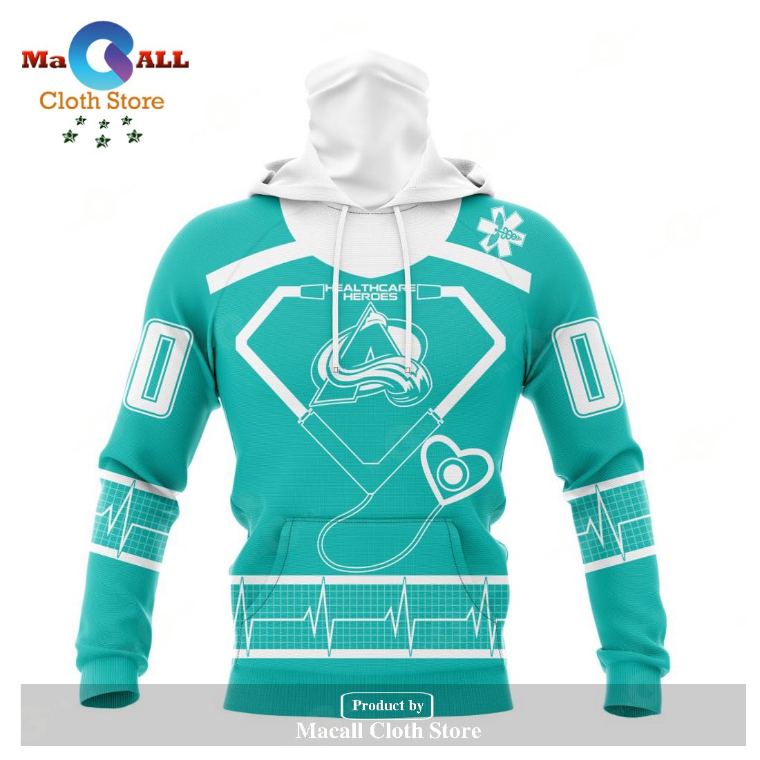 Personalized NHL Colorado Avalanche Special Design Honoring Healthcare Heroes Hoodie Sweatshirt 3D LIMITED EDITION Personalized NHL Colorado Avalanche Special Design Honoring Healthcare Heroes Hoodie Sweatshirt 3D LIMITED EDITION
