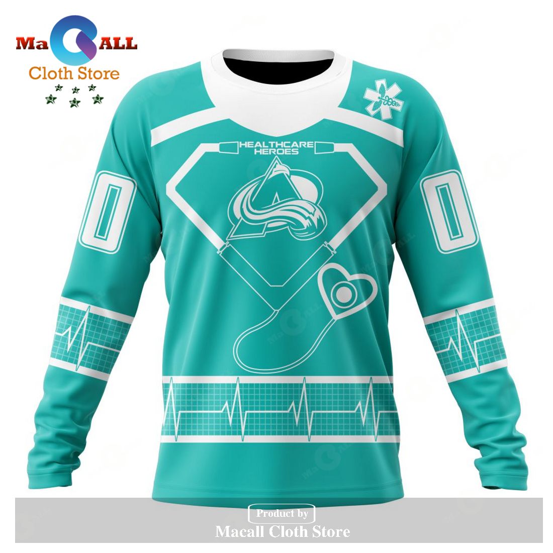 Personalized NHL Colorado Avalanche Special Design Honoring Healthcare Heroes Hoodie Sweatshirt 3D LIMITED EDITION Personalized NHL Colorado Avalanche Special Design Honoring Healthcare Heroes Hoodie Sweatshirt 3D LIMITED EDITION