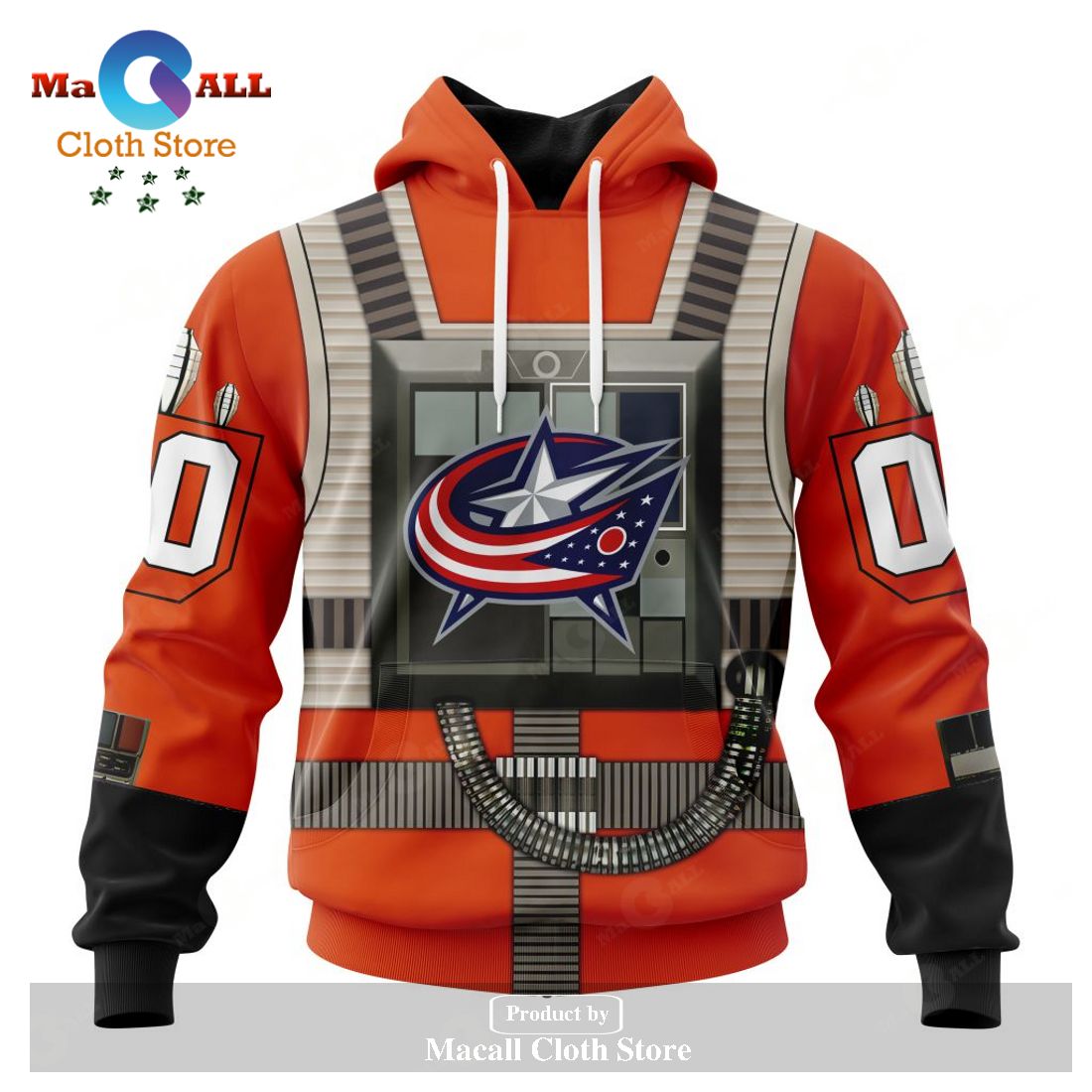 Personalized NHL Columbus Blue Jackets Star Wars Rebel Pilot Design Hoodie Sweatshirt 3D LIMITED EDITION Personalized NHL Columbus Blue Jackets Star Wars Rebel Pilot Design Hoodie Sweatshirt 3D LIMITED EDITION