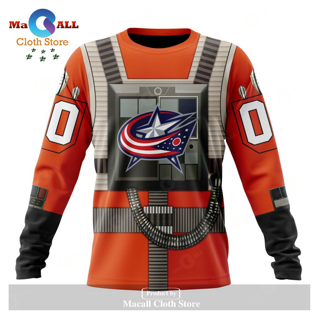 Personalized NHL Columbus Blue Jackets Star Wars Rebel Pilot Design Hoodie Sweatshirt 3D LIMITED EDITION Personalized NHL Columbus Blue Jackets Star Wars Rebel Pilot Design Hoodie Sweatshirt 3D LIMITED EDITION