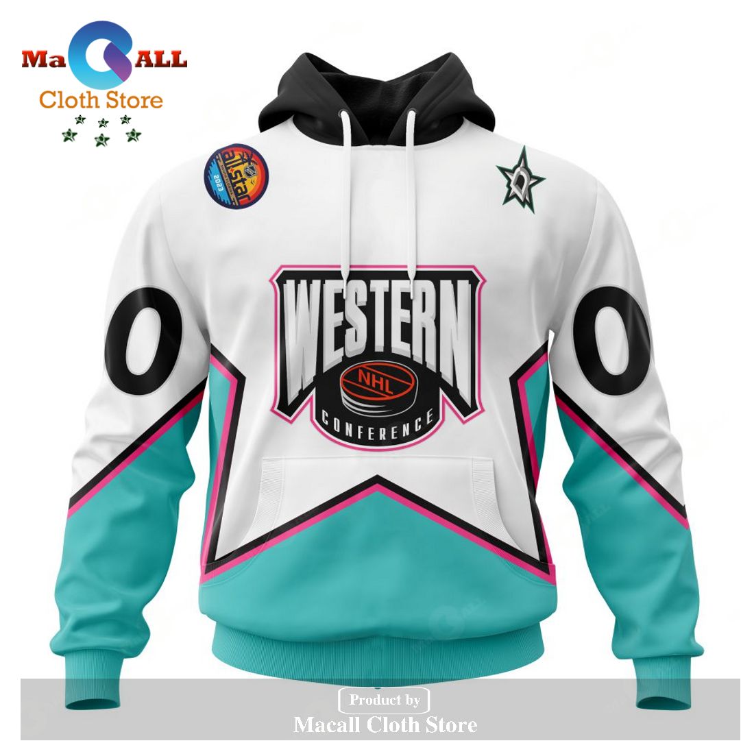 Personalized NHL Dallas Stars All-Star Western Conference 2023 Hoodie Sweatshirt 3D LIMITED EDITION Personalized NHL Dallas Stars All-Star Western Conference 2023 Hoodie Sweatshirt 3D LIMITED EDITION