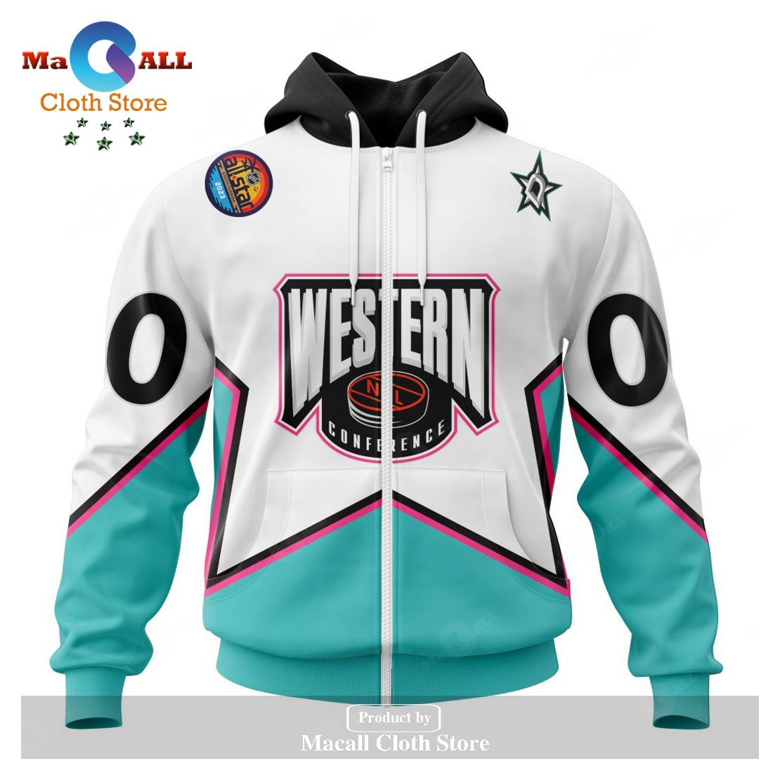 Personalized NHL Dallas Stars All-Star Western Conference 2023 Hoodie Sweatshirt 3D LIMITED EDITION Personalized NHL Dallas Stars All-Star Western Conference 2023 Hoodie Sweatshirt 3D LIMITED EDITION