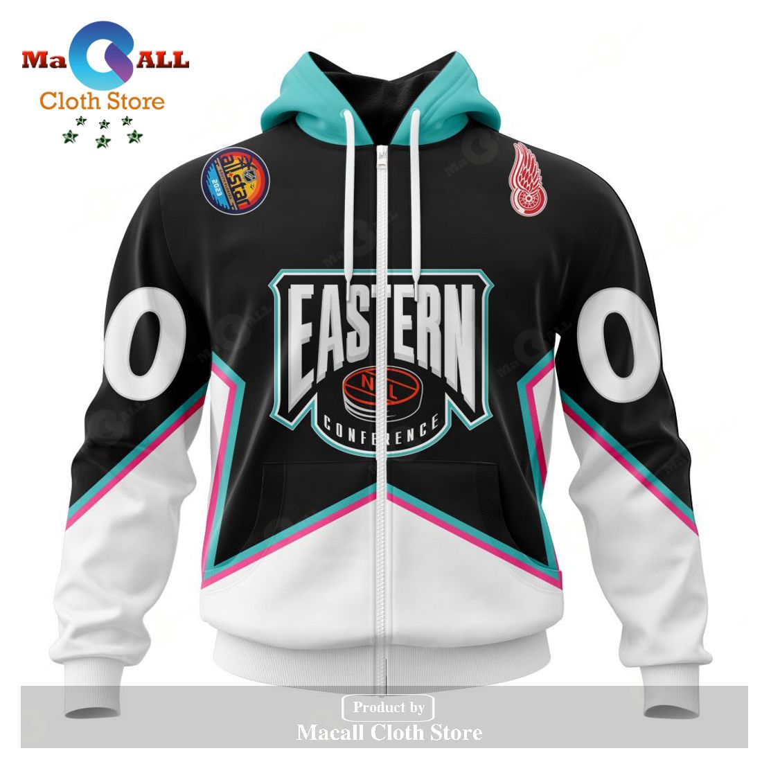 Personalized NHL Detroit Red Wings All-Star Eastern Conference 2023 Hoodie Sweatshirt 3D LIMITED EDITION Personalized NHL Detroit Red Wings All-Star Eastern Conference 2023 Hoodie Sweatshirt 3D LIMITED EDITION