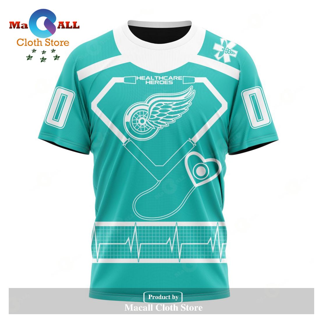 Personalized NHL Detroit Red Wings Special Design Honoring Healthcare Heroes Hoodie Sweatshirt 3D LIMITED EDITION Personalized NHL Detroit Red Wings Special Design Honoring Healthcare Heroes Hoodie Sweatshirt 3D LIMITED EDITION