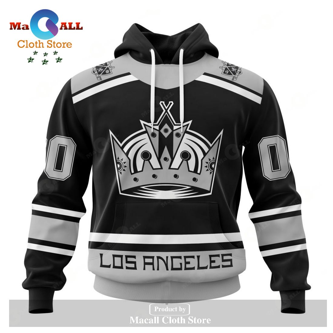Personalized NHL Los Angeles Kings Special Reverse Retro Redesign Hoodie Sweatshirt 3D LIMITED EDITION