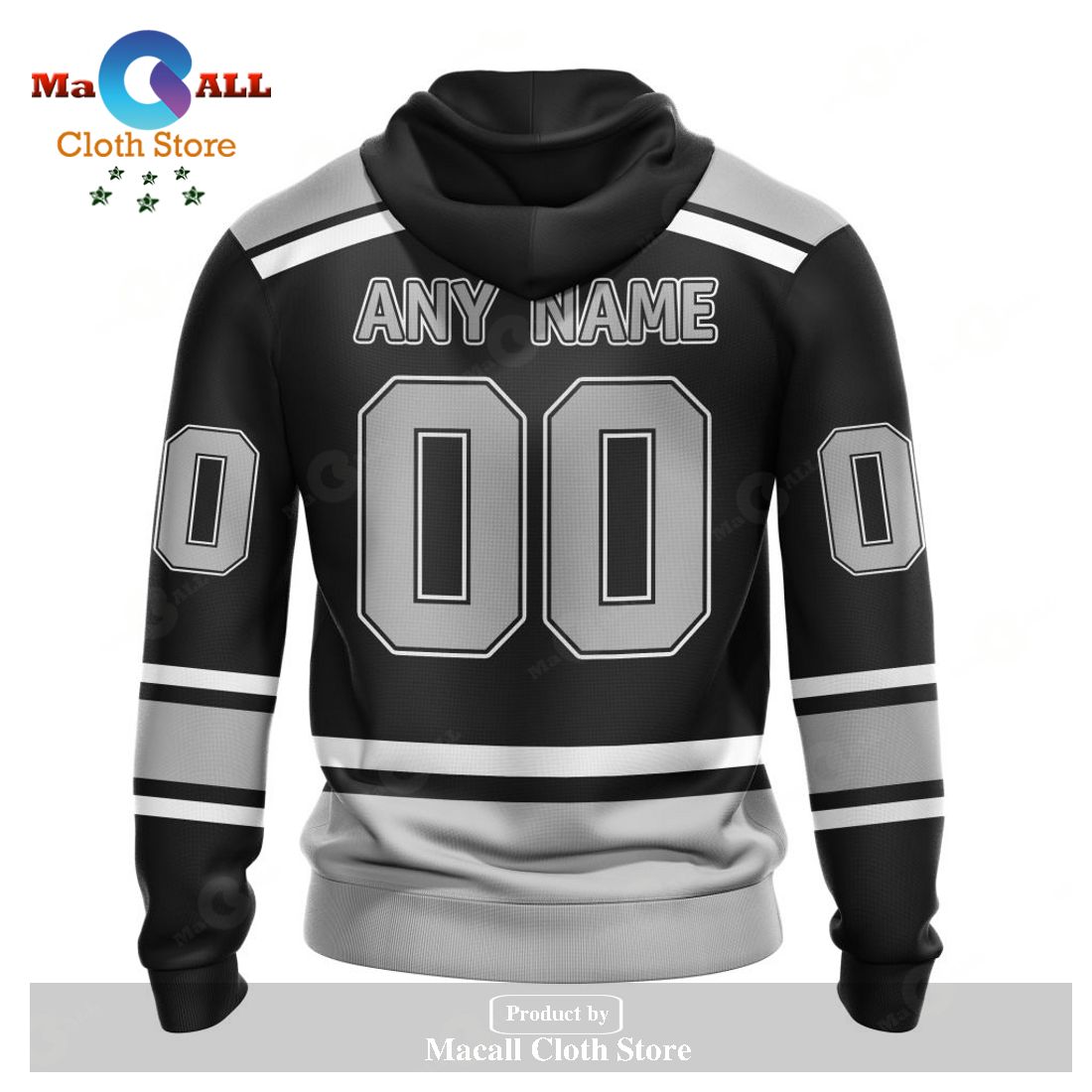 LA Kings Reverse Retro Hoodie 3D Promising USA Flag Gift - Personalized  Gifts: Family, Sports, Occasions, Trending