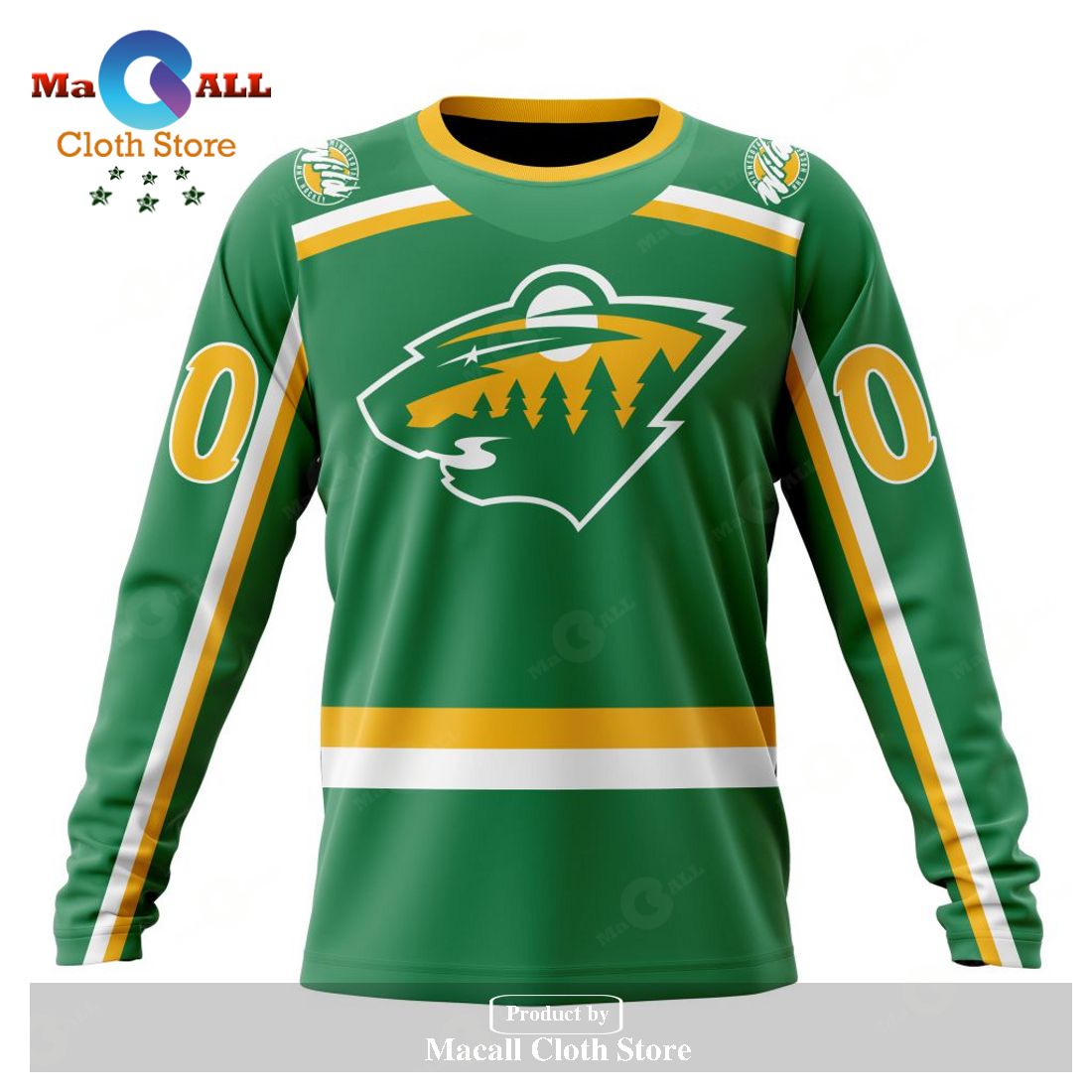 Personalized NHL Minnesota Wild Reverse Retro 3D Hoodie All