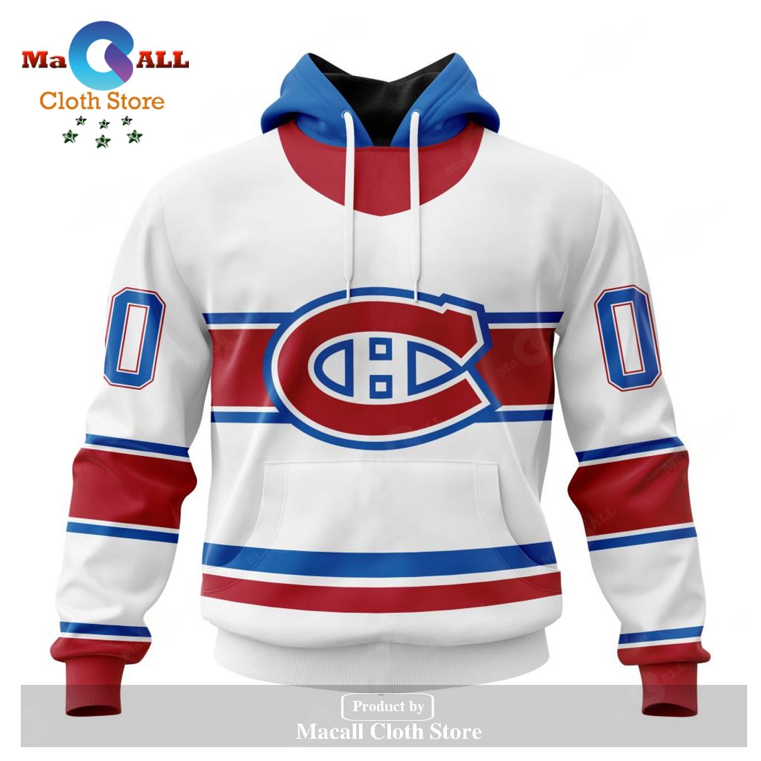 Personalized NHL Montreal Canadiens Special Reverse Retro Redesign Hoodie Sweatshirt 3D LIMITED EDITION