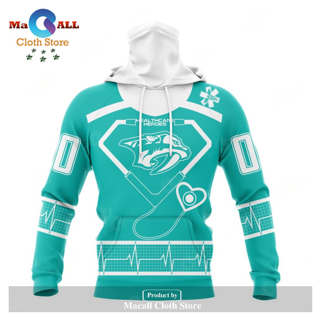 Personalized NHL Nashville Predators Special Design Honoring Healthcare Heroes Hoodie Sweatshirt 3D LIMITED EDITION Personalized NHL Nashville Predators Special Design Honoring Healthcare Heroes Hoodie Sweatshirt 3D LIMITED EDITION